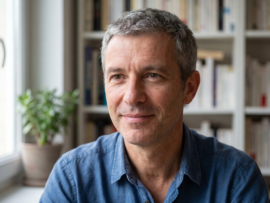 Portrait de Michel Avenel, ancien conseiller bancaire devenu éducateur budgétaire